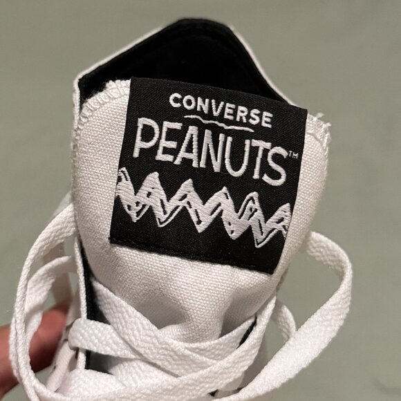 Converse X Peanut Chuck Taylor All Star Hi White sz 7 - Picture 9 of 10